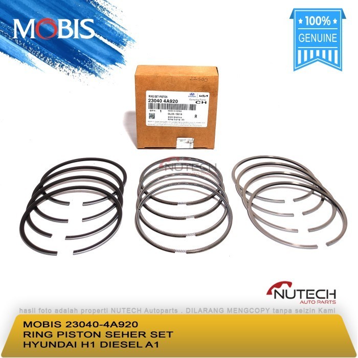 Ring Piston Saher Set Hyundai H1 Diesel A1