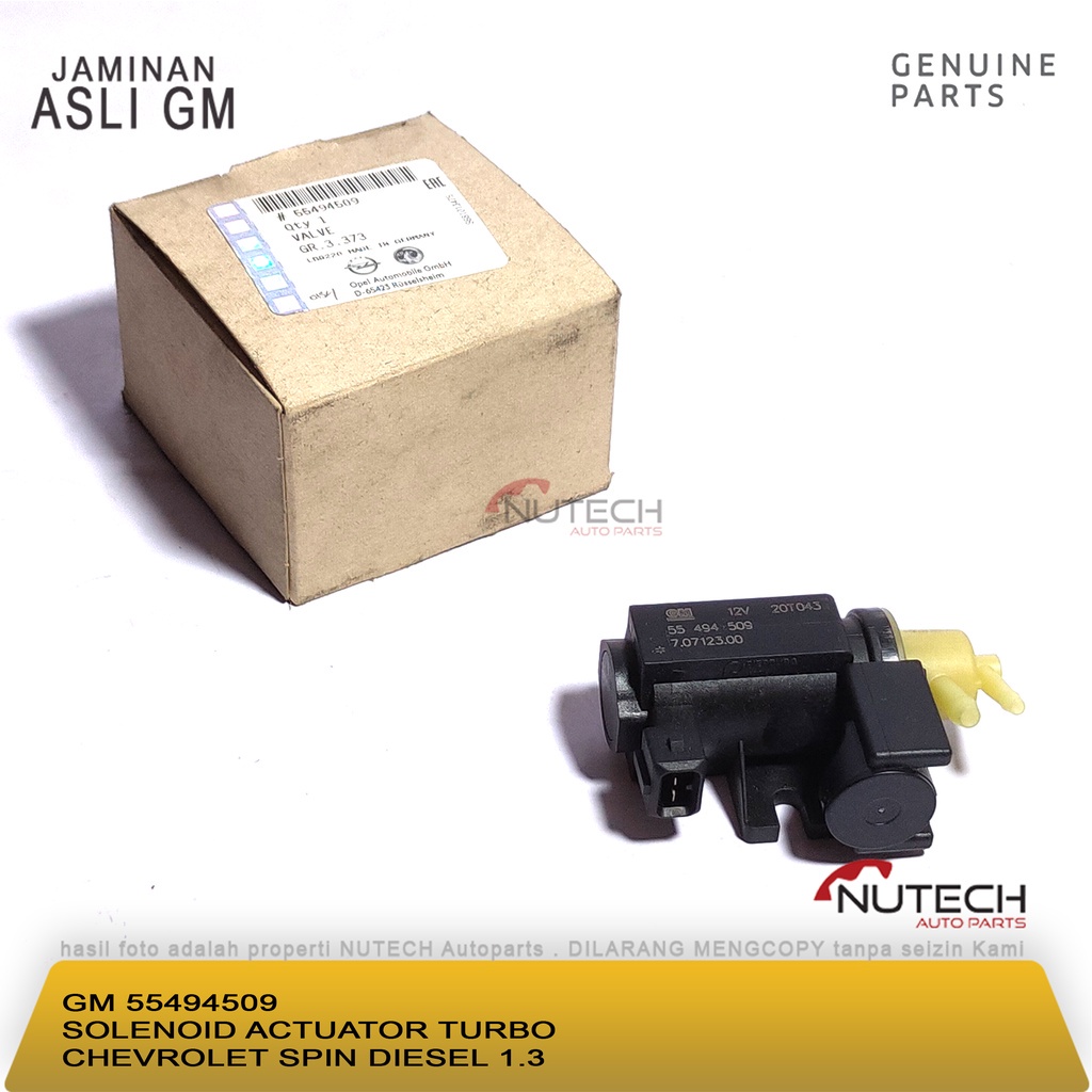 SOLENOID SELENOID ACTUATOR TURBO CHEVROLET SPIN DIESEL 1.3 ORI GM