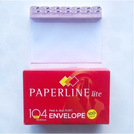 

New AMPLOP PAPERLINE 104 PUTIH POLOS