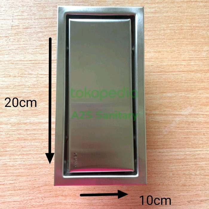 SMART FLOOR DRAIN STAINLESS 20 CM