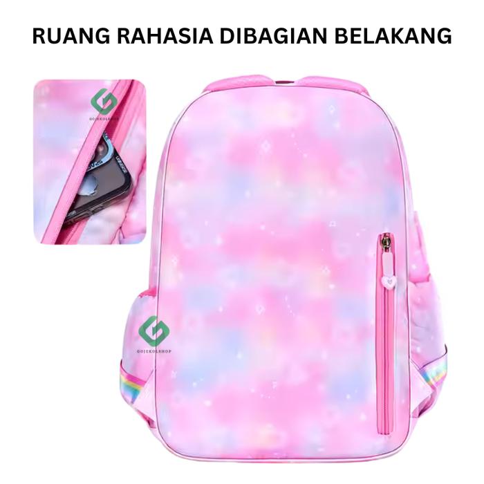 TAS SEKOLAH ANAK PEREMPUAN SD SMP ANTI AIR FASHION