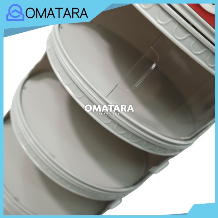 ASVITA TUDUNG SAJI 5 SUSUN FOOD COVER TEMPAT PENUTUP MAKANAN PLASTIK