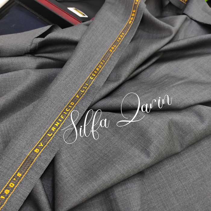 New Bahan Kain Celana Pure Wool 180'S Cerruti Lanificio 1881 In Italy Original