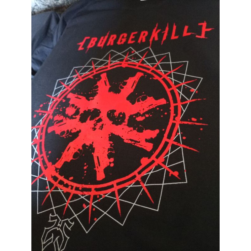 Lekmong T-Shirt Kaos Pria Wanita Katun 30s Lembut musik band singlet deadsquads Bargerkeill