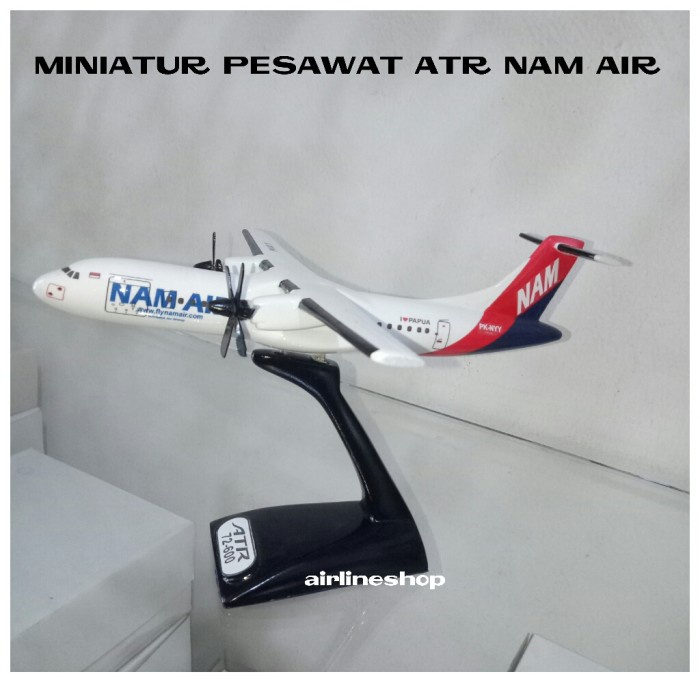 PROMO MINIATUR PESAWAT ATR NAM AIR