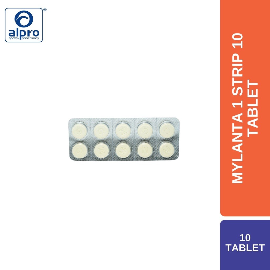 Mylata Obat Maag Tablet 10s - Obat Maag & Asam Lambung