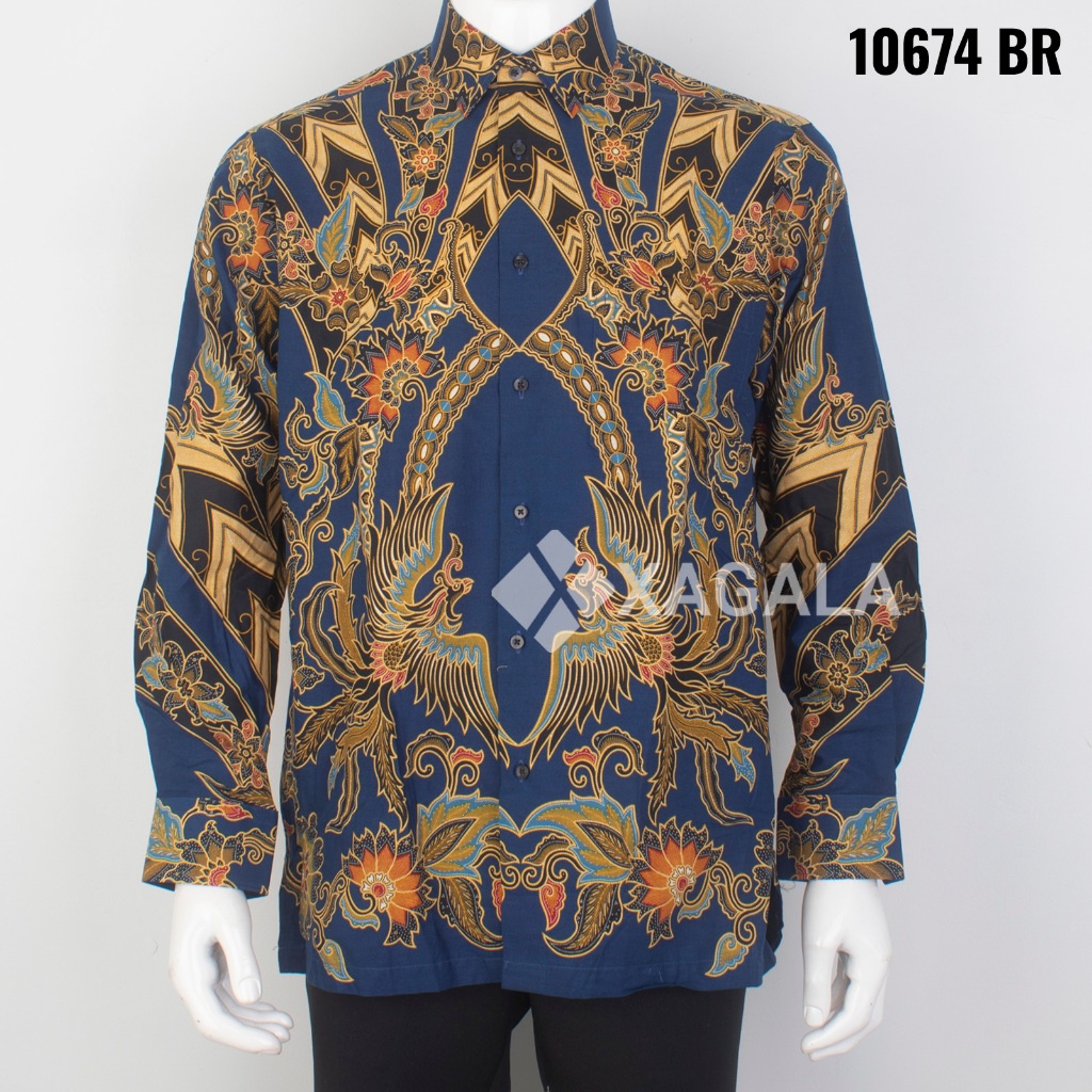 KEMEJA BATIK PRIA ALISAN REGULAR LENGAN PANJANG COL2