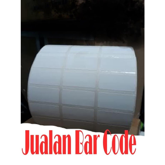 

KERTAS STICKER LABEL BARCODE YUPO 33X15 3 BARIS ISI 10 RB