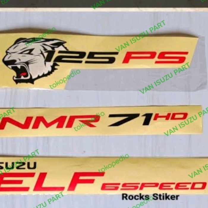 

STIKER NMR SET ORIGINAL