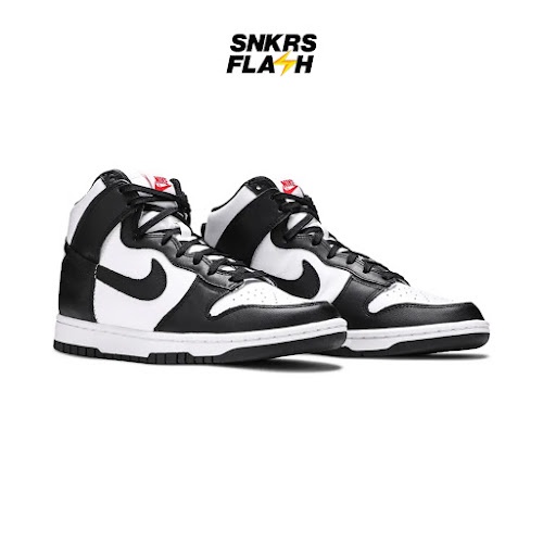 NIKE Dunk High Panda (2021)  Sepatu Sneakers Wanita -  DD1869103 - Size 39