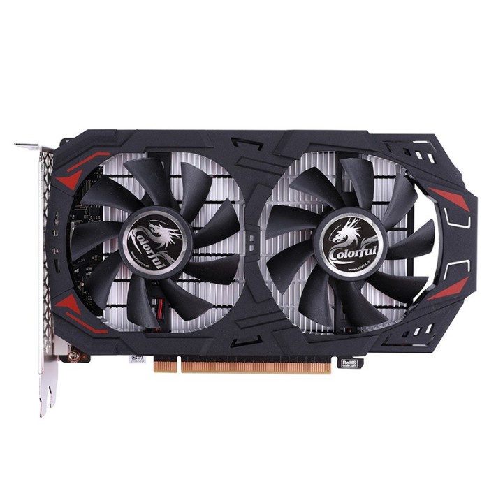Ready Colorful GTX1050Ti NE 4G-V DDR5 VGA CARD NVIDIA GEFORCE 1050Ti