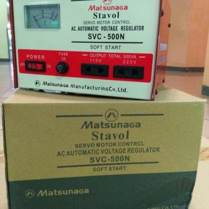 Ready Stabilizer Matsunaga 500VA/ Stavol 500Watt
