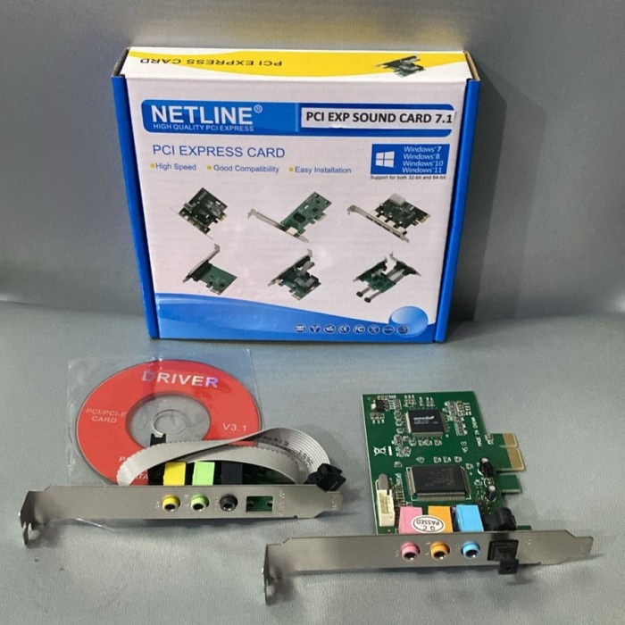 Ready Sound Card PciE Sound Card PCI Express PCI Expres PCIX Sound