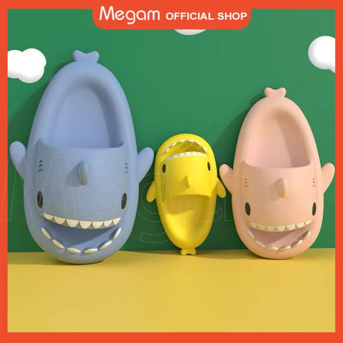 Megam Sandal Jelly Karet Wanita Sandal Hiu Slop Wanita Sandal Jelly Wanita Sendal Slop Flat Rumah