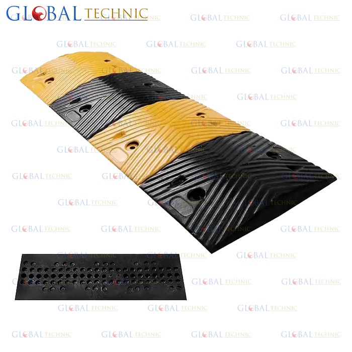 

Rubber Speed Bump / Polisi Tidur Karet 1Meter 5CM Hitam Kuning