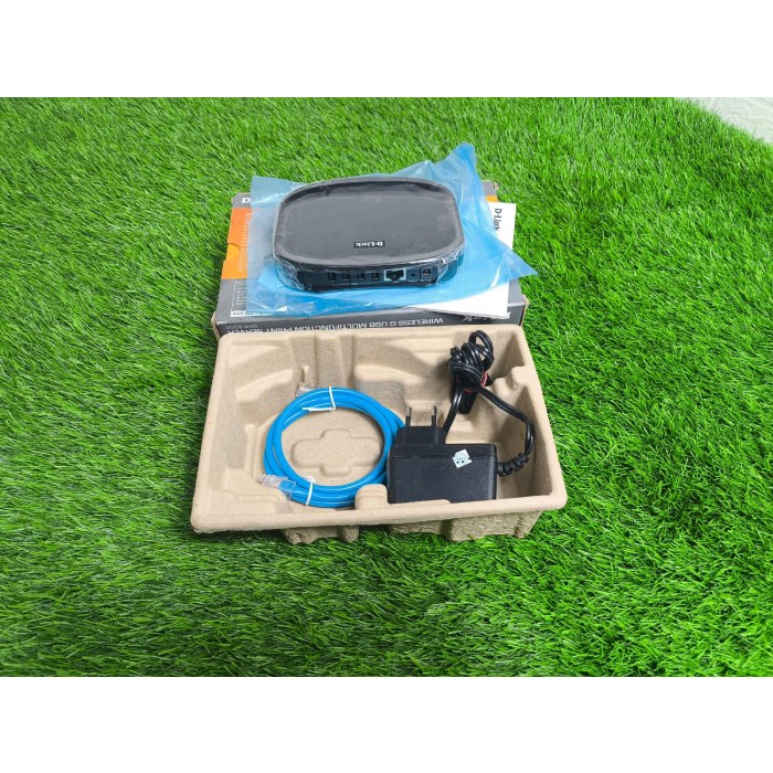 Ready D-Link DPR-2000 Wireless G USB 4-Port Multifunctional Print Server