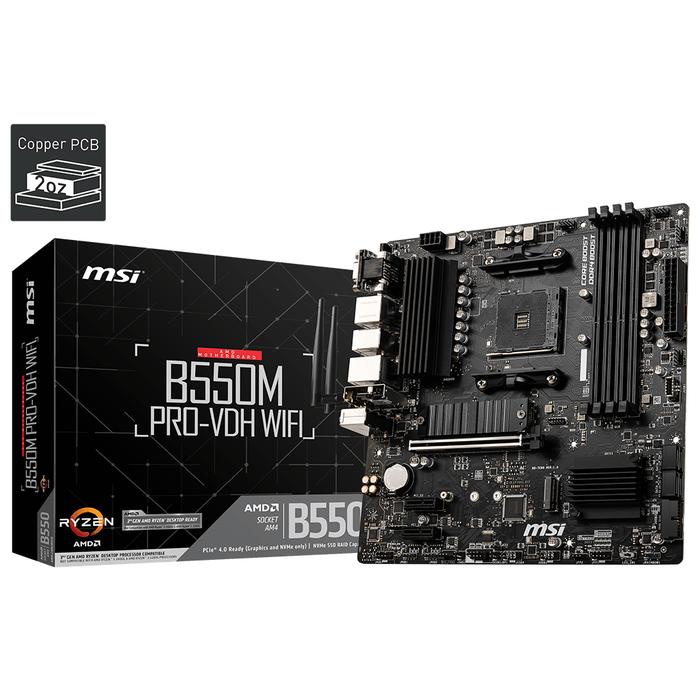 Ready MSI B550M PRO-VDH WIFI