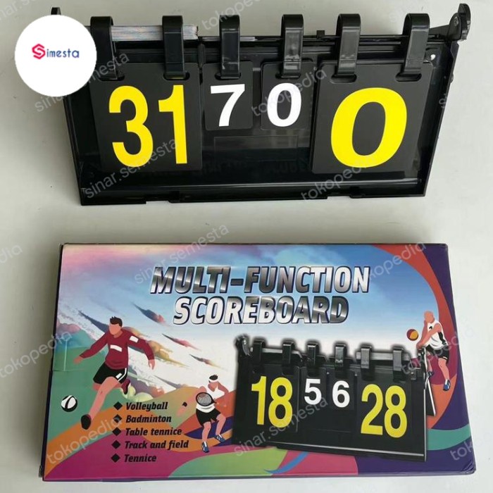 Papan Skor Multifungsi Papan Skor Badminton