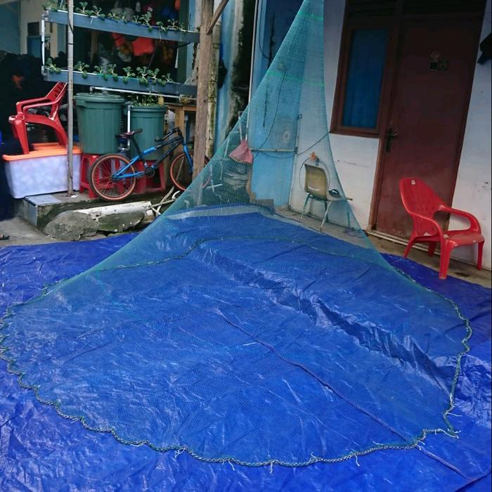 Ready Jala ikan, jala lempar 2,5 meter bahan nilon atau benang bisa untuk udang jala laut, jala
