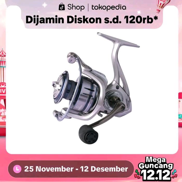 Ready REEL PANCING POWER HANDLE METAL SEAKINGS TURBO