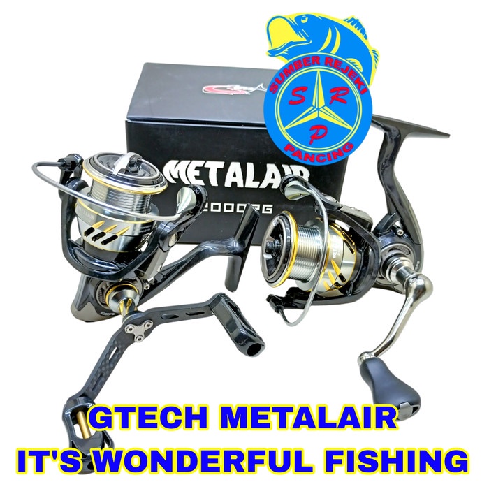 Ready Reel Gtech Metalair Carbon Body 2000 2500 3000
