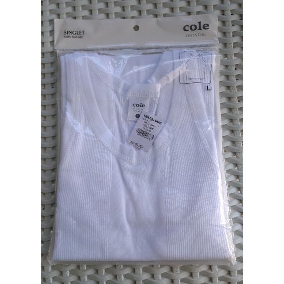 KAOS DALAM PRIA MODEL SINGLET COLE