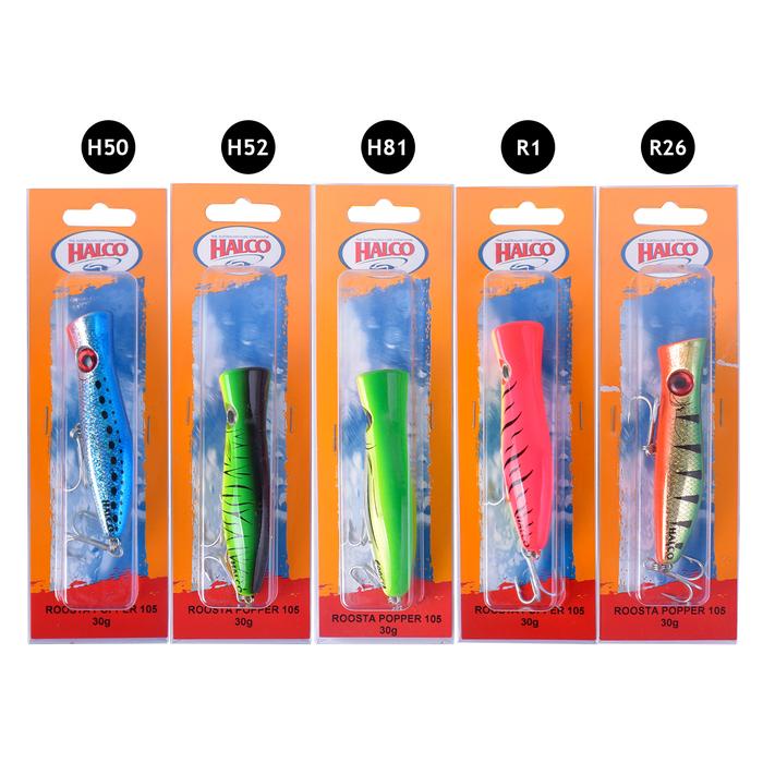 Ready Halco Roosta Popper 105 30g Popping Lure