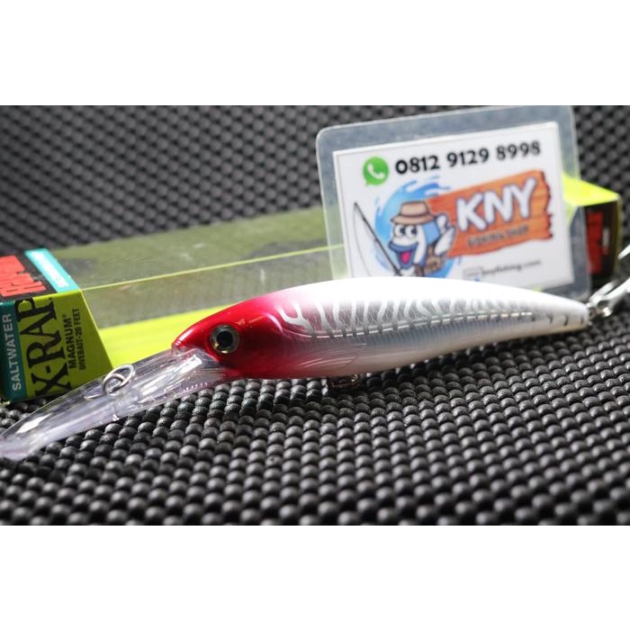 Ready Rapala XRAP Magnum 20 RED HEAD UV Lure Trolling WARBYASAH GAN