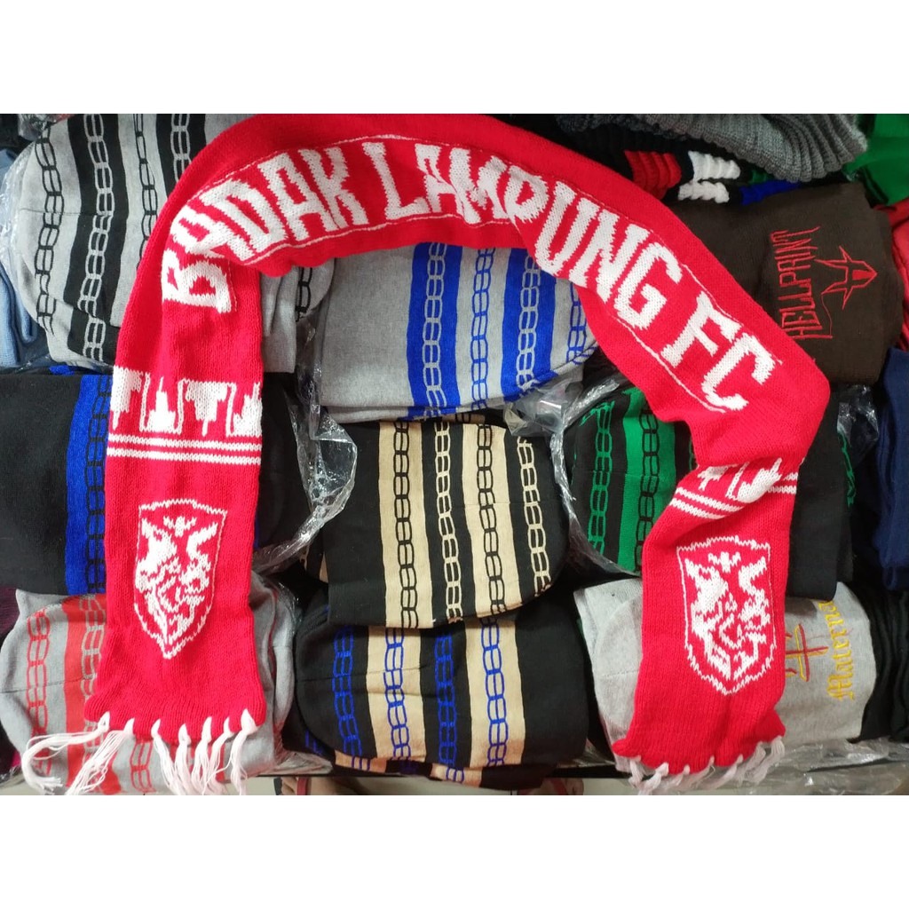 Syal PERSIJA PERSIB PERSIPURA AREMA SEMENPADANG PSM MADURA BALI SRIWIJAYA PERSITA PSIS BADAKLAMPUN