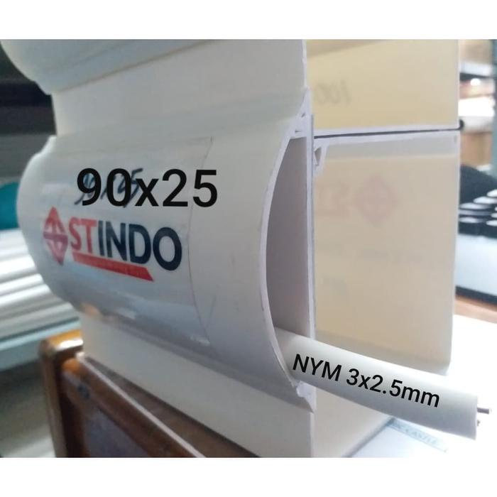 Stok Terbatas Kabel Duct Oval / Trunking Oval 90X25