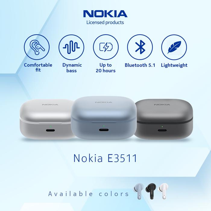 Nokia E3511 ANC True Wireless Earphones TWS Low Latency HD