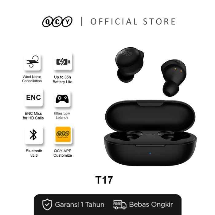 QCY T17 Stereo & Mono Youth Buds