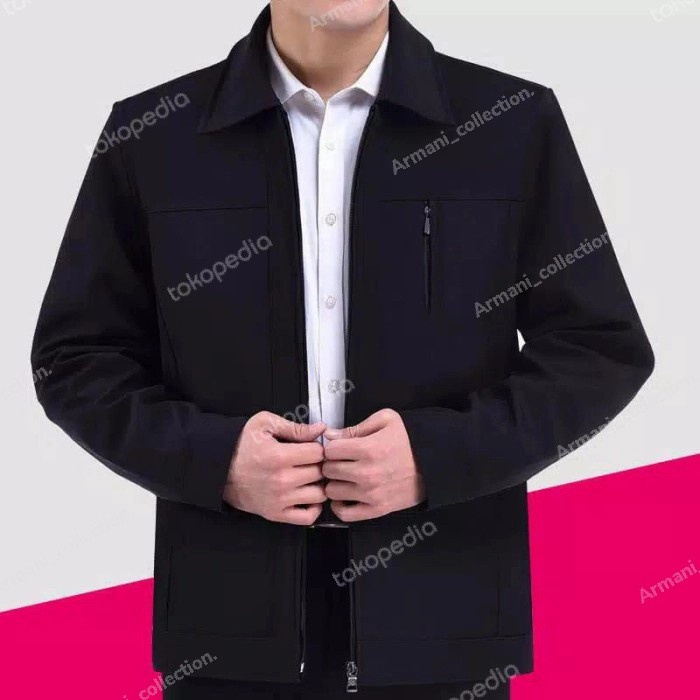 Promo Jasket / Jas Jaket / Jaket Kantor Pria Bahan Kain Katun / Jaket Cowok Original