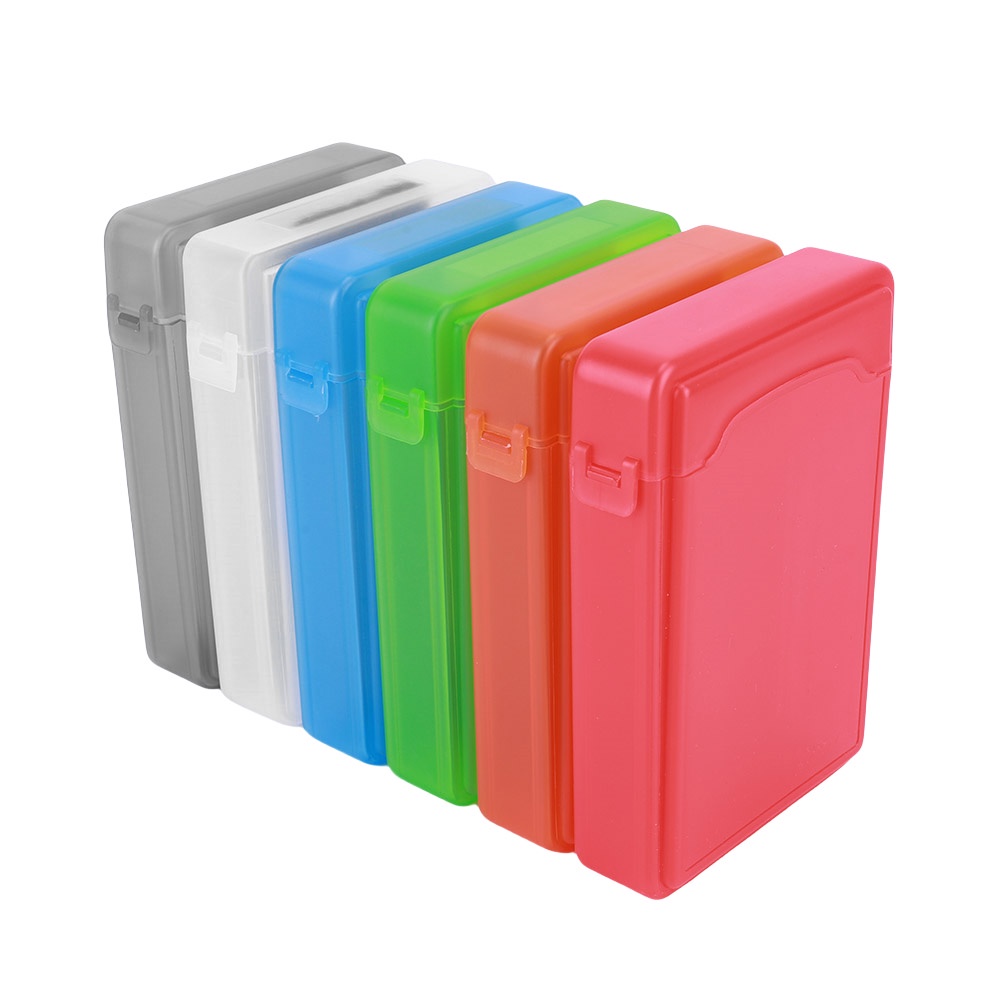 3.5 Inch IDE SATA HDD Hard Drive Disk Storage Box Case Cover Dustproof Plastic HDD Caddy Case HDD Ha