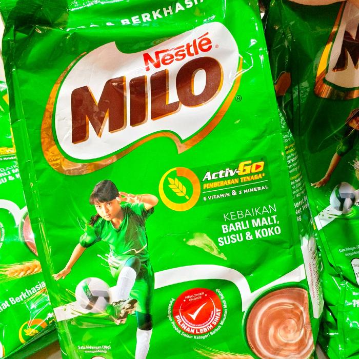 

Milo Bubuk Coklat Asli Malaysia Berat 900g+100g - Exp 2026 - Chocolate, Susu