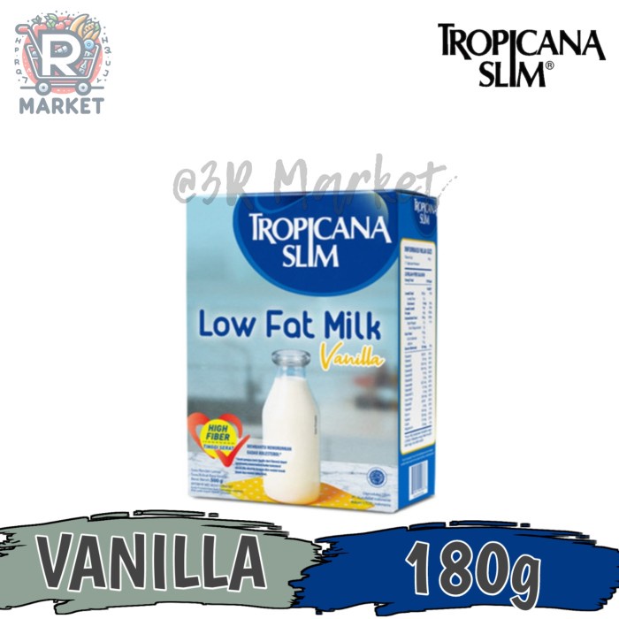 

Tropicana Slim Low Fat Milk Vanilla 180g