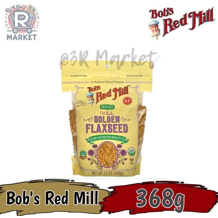 

Bob's Red Mill Organic Whole Golden Flaxseed