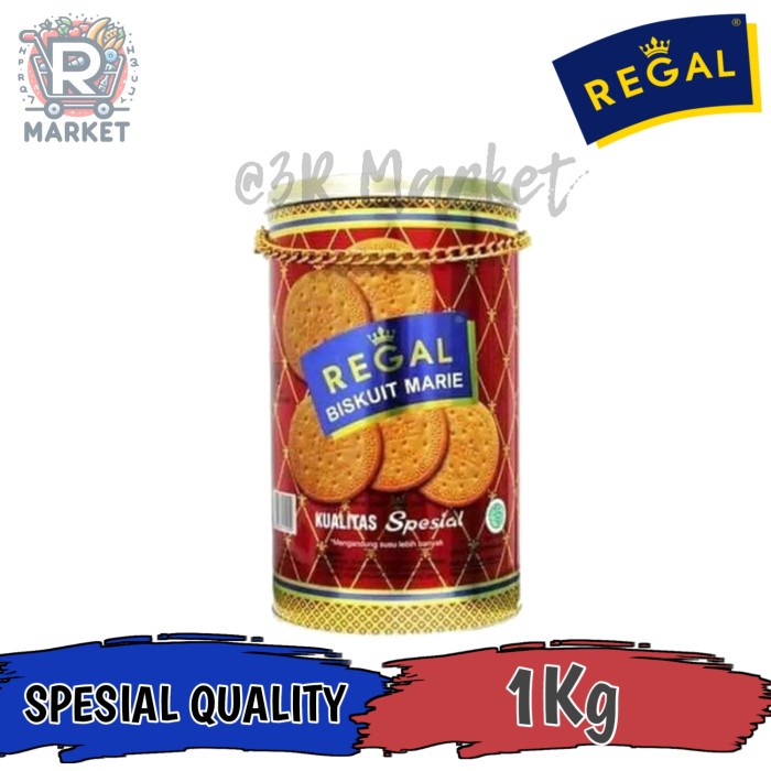 

Regal Marie Biscuit Spesial Quality Kaleng