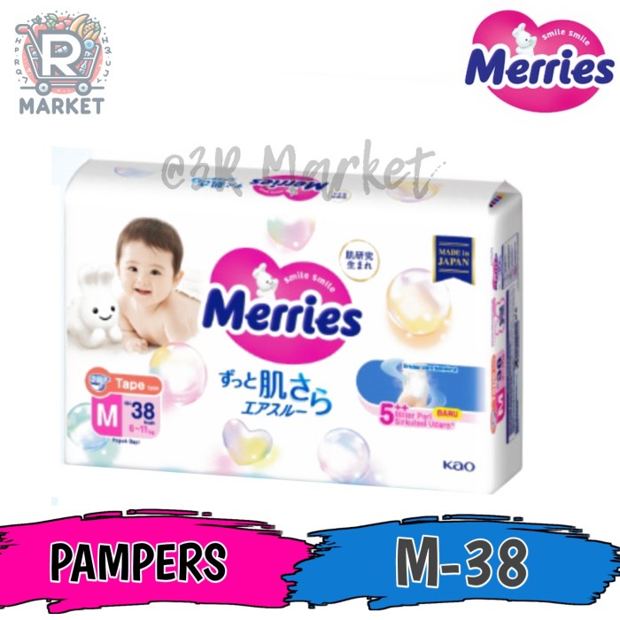 

Merries Premium M38 Tape Popok Bayi Perekat