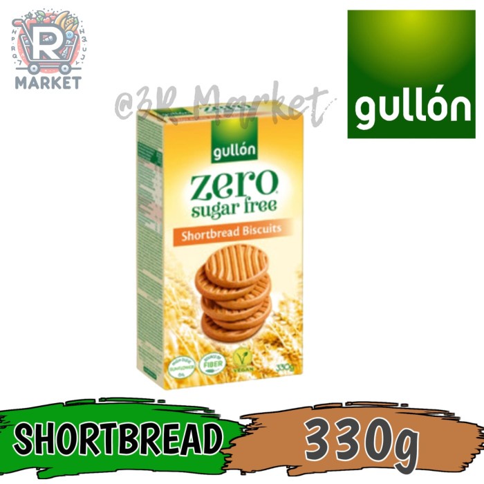 

Gullon Shortbread Biscuit Zero Sugar Free