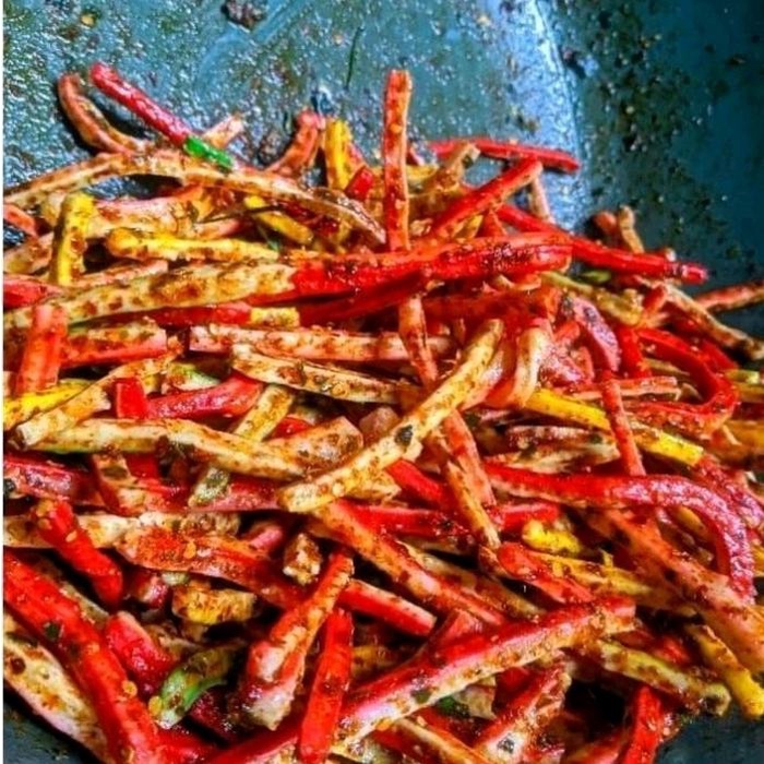 

HB564 seblak kerupuk Jaat/Beton 250g cikruh pedas jeruk khas Bumbu Basrengsunda12 Camilan Makanan