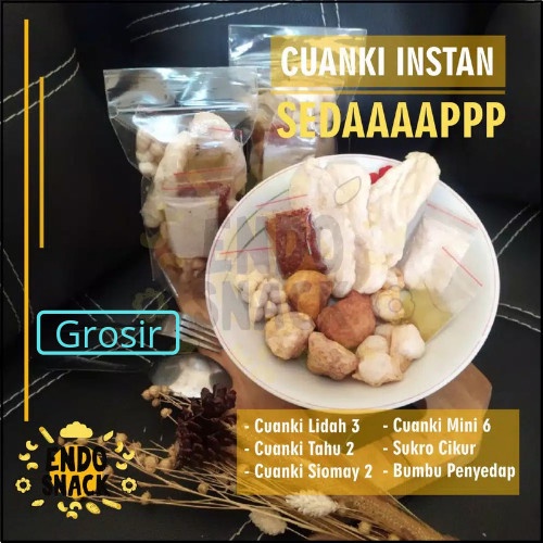 

JJ308 [Grosir] Cuanki Instan Lengkap Cemilan Enak, Oleh Oleh Garut PROMO SPECIAL