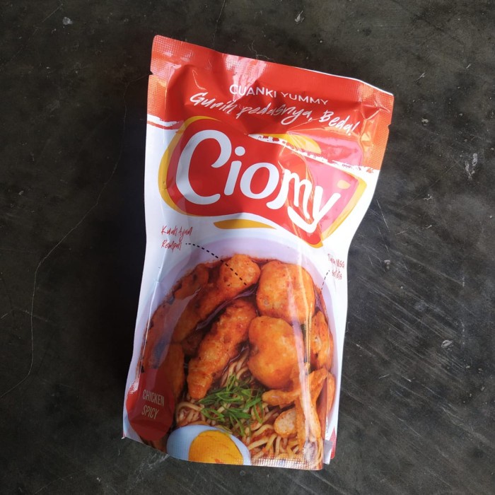 

EH836 Cuanki Pedas Siomay Mie Cemilan Sehat Instan - Ciomy Chicken Spicy GRATIS ONGKIR
