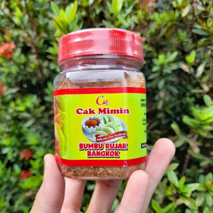 

FREE ONGKIR Bumbu Rujak Bangkok Kering Cak Mimin Oleh Oles Khas Surabaya HX358