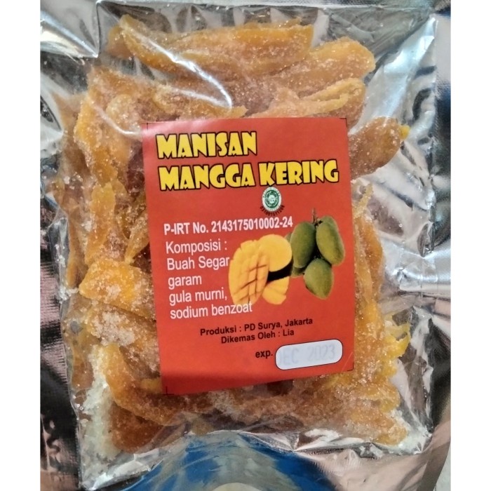 

TERBARU Manisan Buah Mangga Kering / Sweet Manggo / Oleh Oleh Khas Pontianak EX114