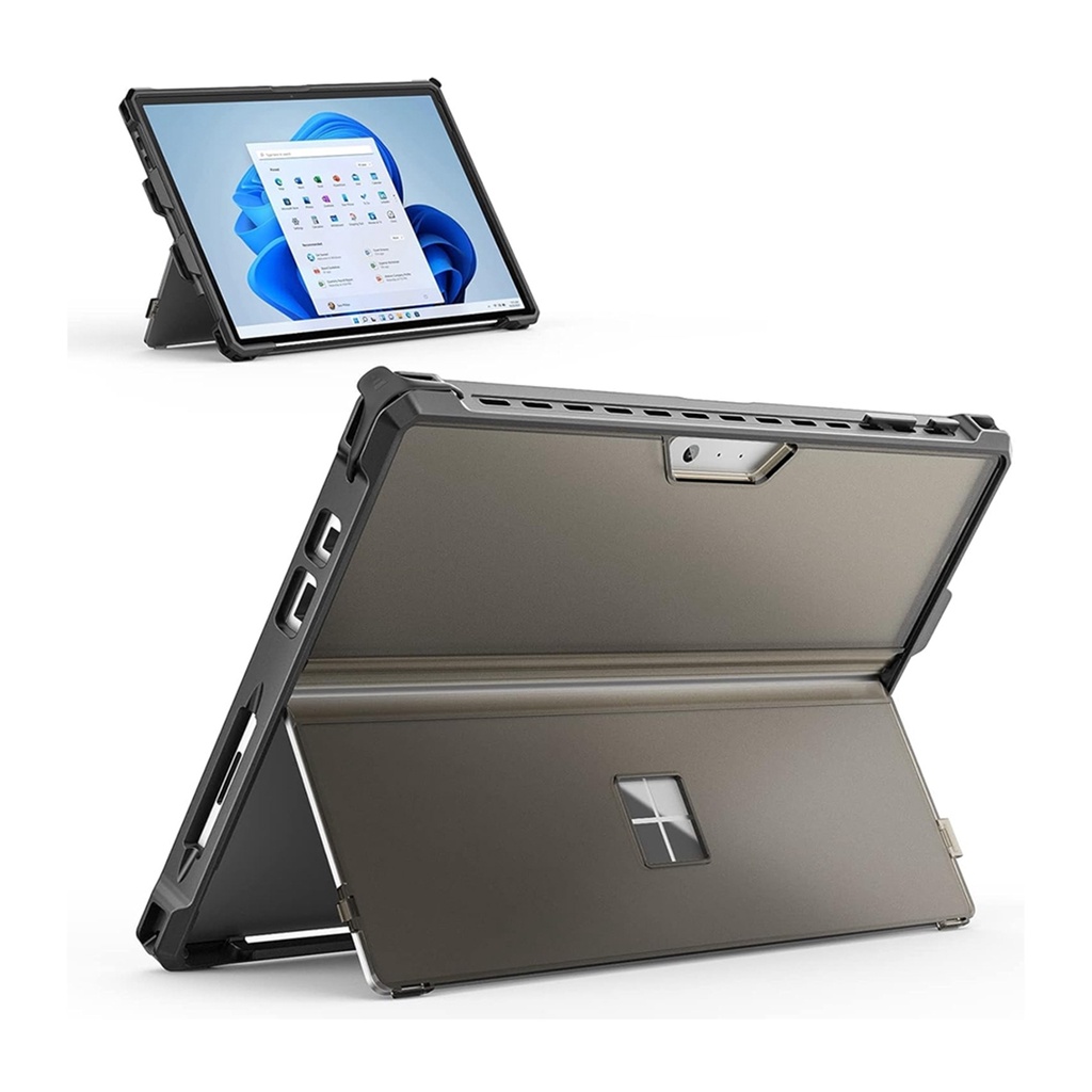 Tablet Hard Case Shell for Microsoft Surface Pro 7 Plus 6 5 Pro 4 LTE, Shockproof Folio Protective R