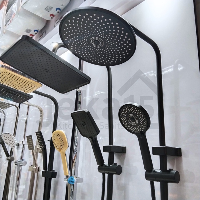 Goldenelectric Shower Column Eixo Bufalo Model Piano