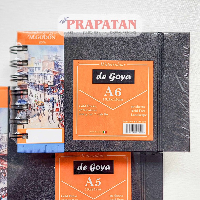 

TERBARU De Goya Spiral Watercolor Book Algodon / SPIRAL