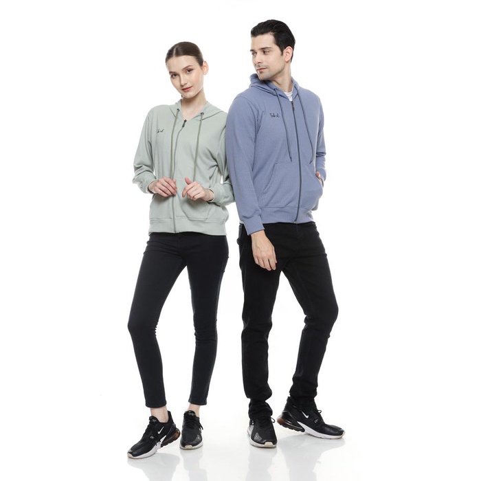 FUB V2 Hoodie Ziper Waffle Knit High Quality Unisex Knit Wear -AmanahJaminan