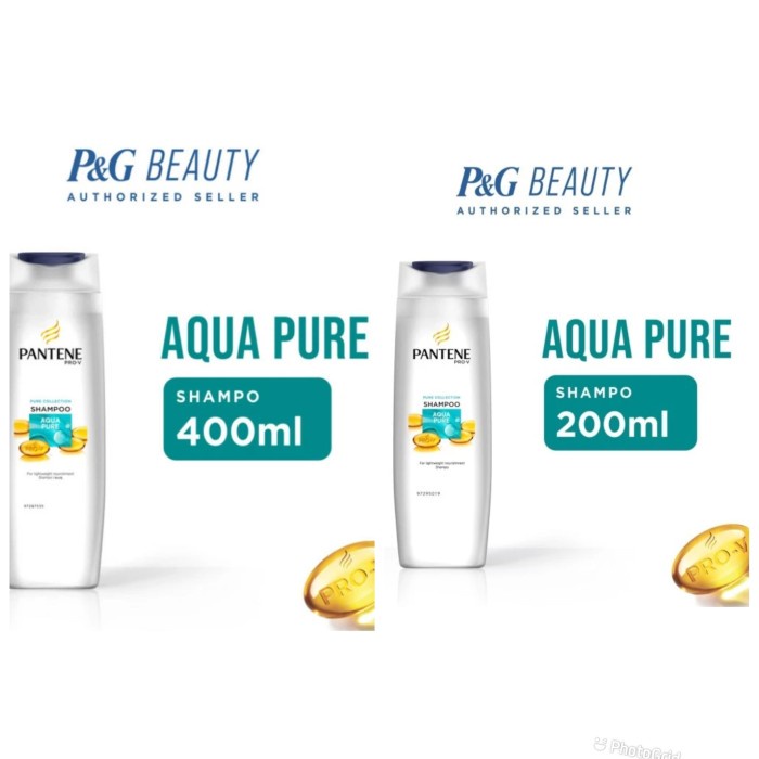 Promo  Pantene Shampoo Aqua Pure 500ml